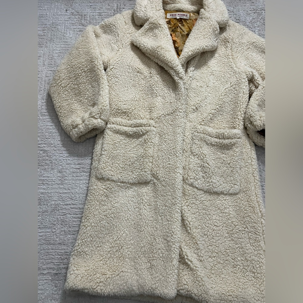 Free people Tessa Teddy Coat - Picture 3 of 11